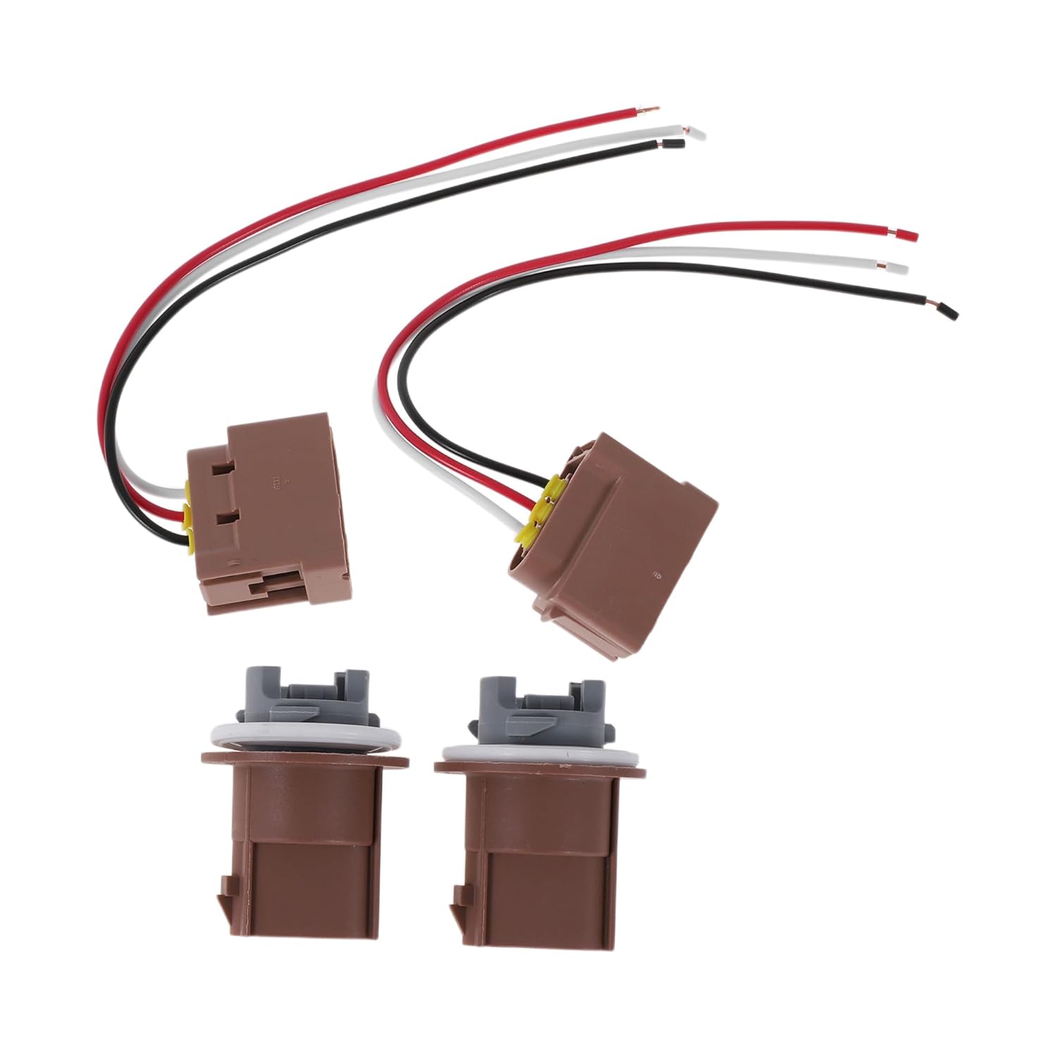 

2 Set Turn Signal Light Socket Wiring for Ford F-150 2004-2017 No.YF1Z13411CA Parking Lamp Bulb Pigtail Connector Harness with Wire-to-Plug