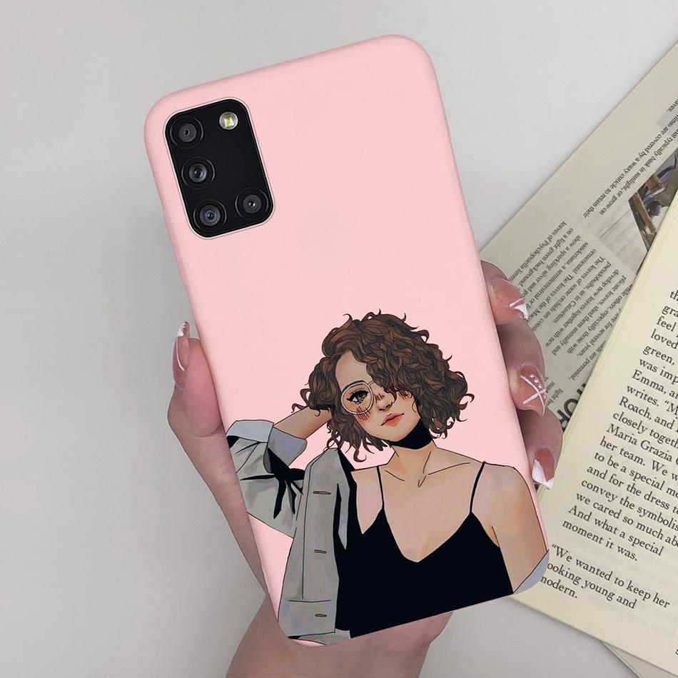 For Samsung Galaxy A31 Case For Samsung A31 A 31 SM-A315F 6.4 Phone Cover Soft Silicone Case For Coque Samsung A31 Phone Cases