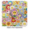 50 sheets original smiling face flower-1978x