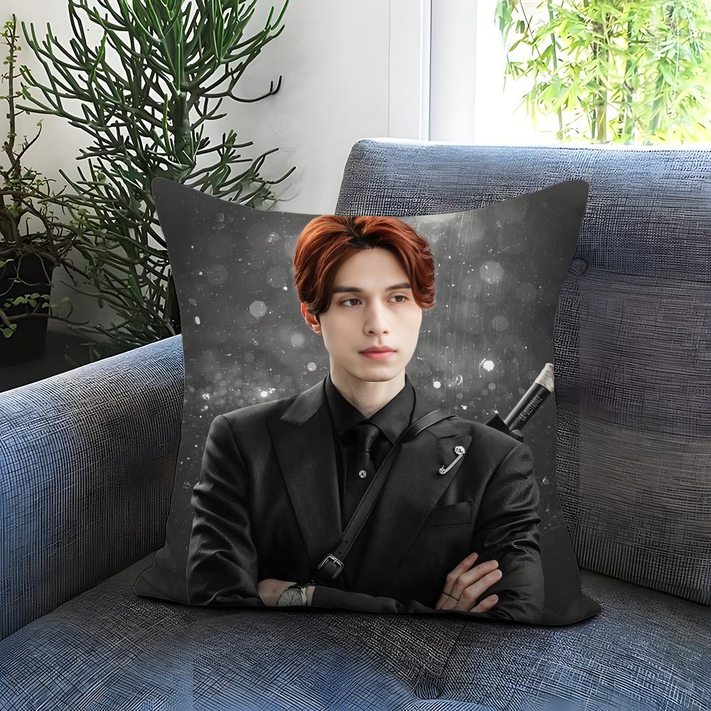 Fashion LLee Dong Wookful Cushion Cover Comfortable Reversible Pillow Cover Ideal for Car Sofa Bedroom Beyond