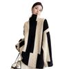 Turtleneck Pullovers Women  Striped Thicker Long Sleeve Knitting Tops Casual Sweaters Fall Winter All-match Cozy Keep Warm Sweaters