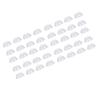 20Pcs Fillable Clear Plastic Ball Wedding Christmas Decoration Ornaments (5cm)