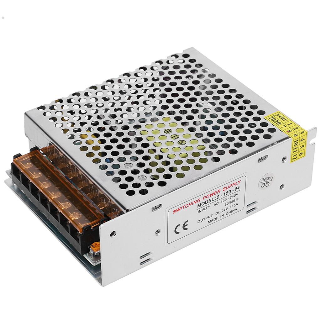 1Pc Switch Power Supply Driver Adapter Aluminum Alloy DC 24V LED Screen Strip Light Driver 3D Printer