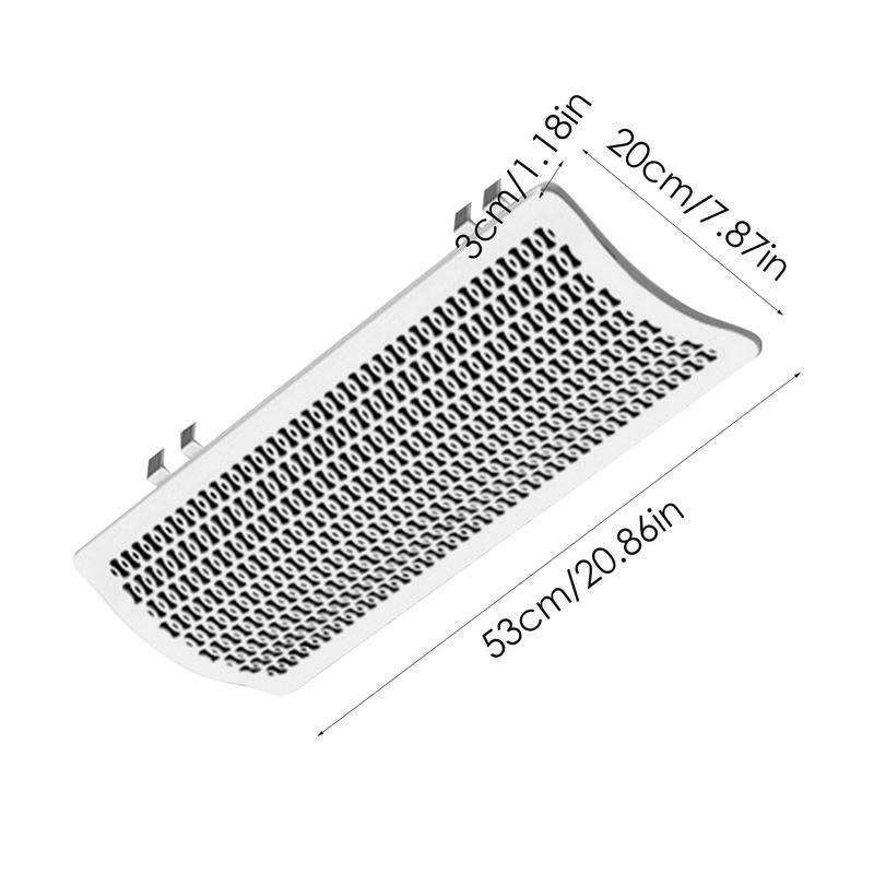 Air Conditioner Windshield Anti-Direct Blowing Baffle Air Vent Deflector For Central Air Conditioning Prevent Direct Blowing