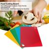 4Pcs Flexible Plastic Non-slip Chopping Bloc Board Cutting Mats for Vegetable Meat 1.2mm Vegetable Cutting Board Cutting Mat