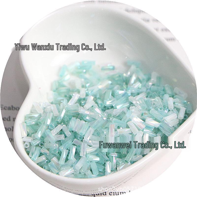 Creamy Cloud Spiral Twist Glass Beads for DIY Bracelets & Necklaces