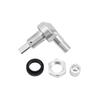 1 Pair Universal Aluminum Motorcycle Wheel 10.1mm/7.8mm tpms Tire Valves Stem for Motorbike Electric Scooter Bike 90 Degree CNC