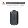 Étui Coque en Silicone pour Clé Pliante de Voiture Pour Land Rover Range Rover Sport LR3 Discovery 3 Porte-Clé Protégé Accessoires