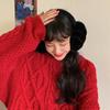 Winter-Ohrenschützer, Ohrentaschen, Hänge-Ohrentaschen, Ohrenwärmer, Ohrenschützer, Plüschwärme für Damen, Koreanische Version für Schülerinnen, Herbst und Winter