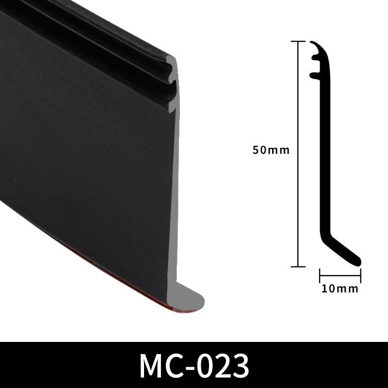 Rainproof Water Backflow Sealing Strip Waterproof Baffle Sill Edge Water Guide Plate Aluminum Sliding Window Water Blocking Bar