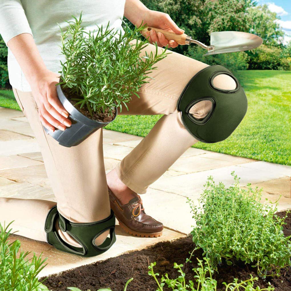 Adjustable Knee Pads for Farm and Unisex Knee Thick, Breathable, Gardening, Weeding, Mowing, Cleaning, Work, Sports, More. Support.