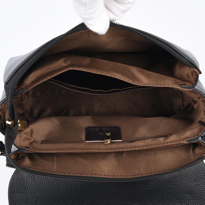 Мягкие кожаные роскошные сумки через плечо для женщин — фото 6