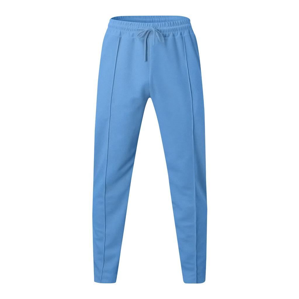 Men's Trousers Suit Pants Casual Golf Pants Light Luxury Drawstring Pants