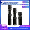 10-30x25 HD Variable Zoom Monocular with Large Objective Lens for Mobile Recording & Low Light Conditions
