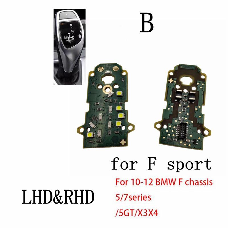 Naprawa płytki obwodu LED w samochodzie Gałka zmiany biegów Skrzynia biegów Dźwignia zmiany biegów Dla BMW Seria 3 5 6 7 F X1 X3 X4 X5 X7 F18 F30 520 528 530 550