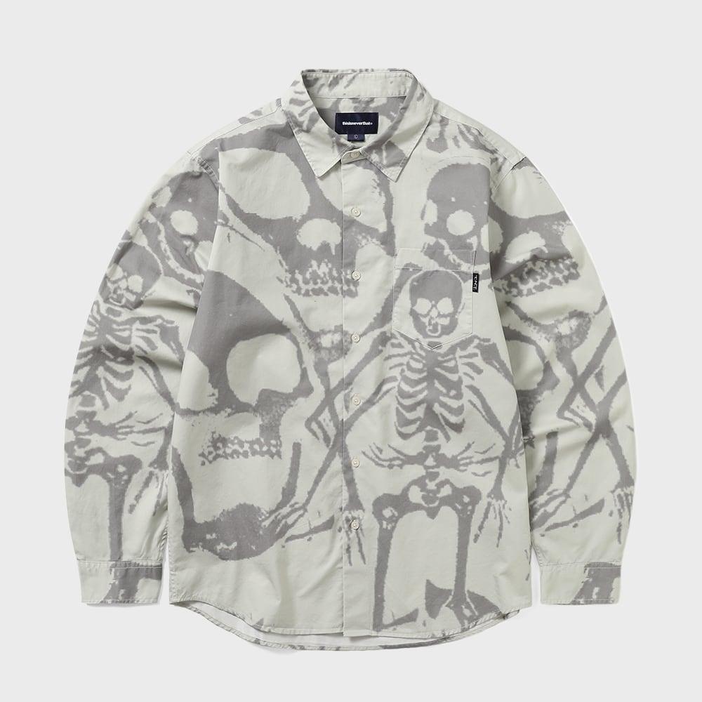 ЭтА Никогда То Скелеты Рубашка Камень S