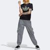 Women's T-Shirt Adidas Trefoil appliqué T shirt