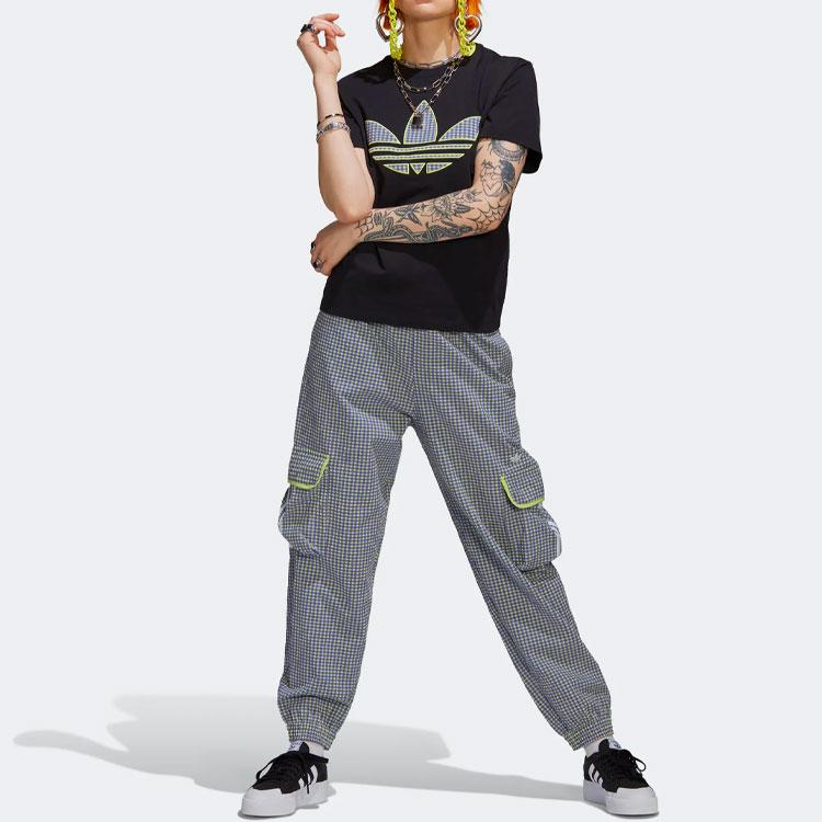 Women's T-Shirt Adidas Trefoil appliqué T shirt