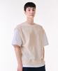 CHASECULT Men'S Layered Short Sleeve T-Shirt-Dbrk5818D05