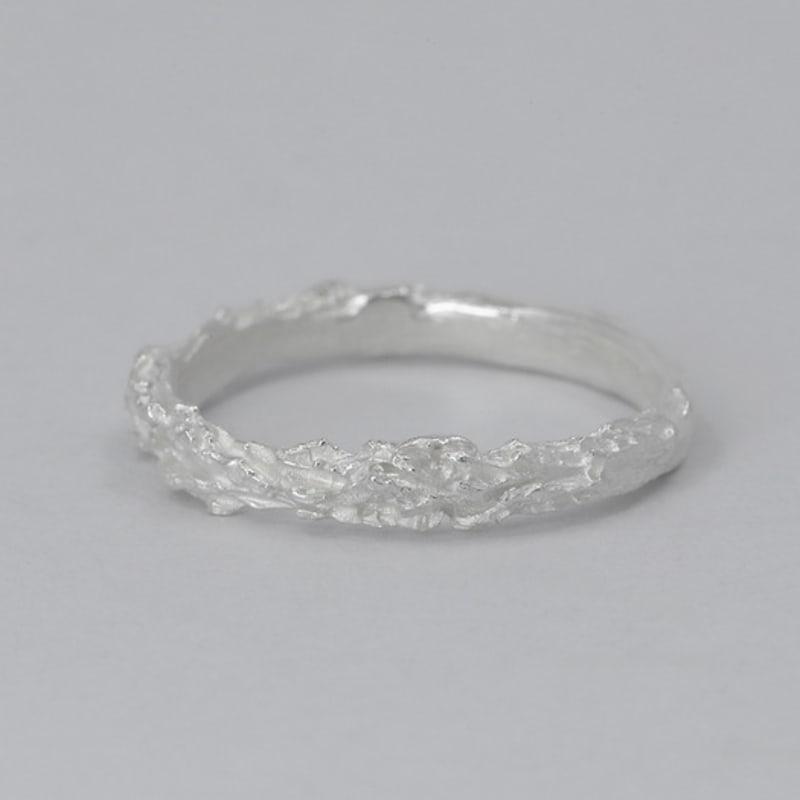 Mouvebament White simple Ring_Silver 925
