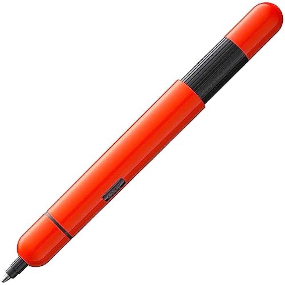 LAMY (Lamy) Pico Laser Orange Ballpoint Pen - Revolutionary Pocket Ballpoint Pen - One-Click to F...