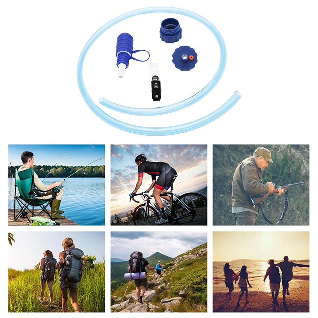 Wasserflasche Trinkschlauch Radfahren Camping Wasserbeutel Trinkblasensystem Schlauchset TPU-freies Trinkblasensystem