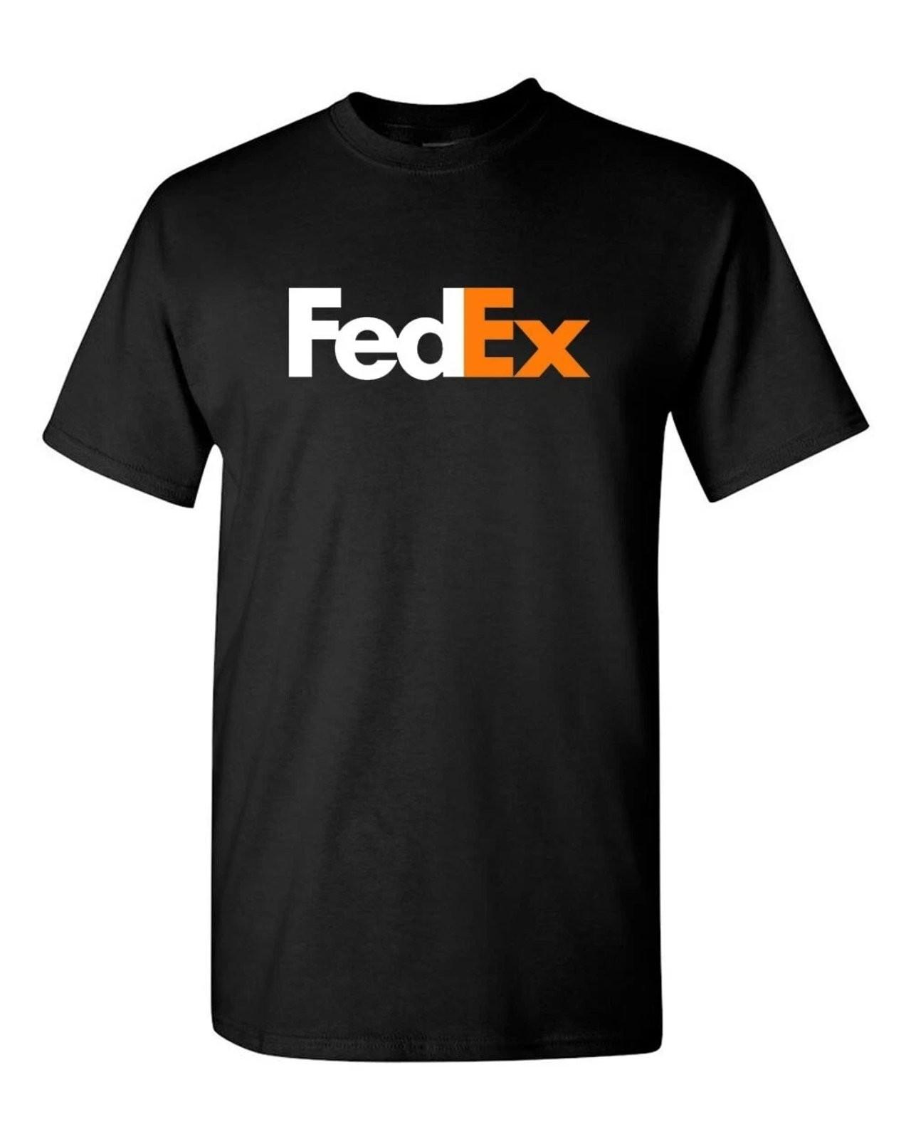 FedEx Style White Orange Graphic Tee Mens Vintage Postal Mailman XL