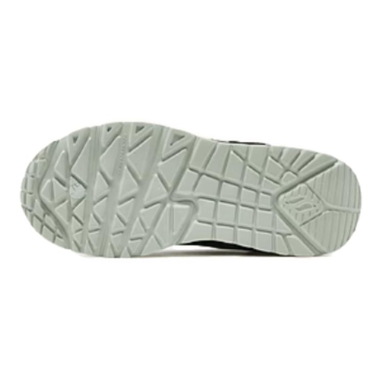 Skechers Kids Street Boys Synthetic Leather Comfortable Breathable Durable Low Top Casual Shoes Kids sneaker Olive 405715L-OLBK