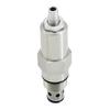Precise 1 Piece Pressure Relief Loader Control Valve Silver Metal For Case Loader Backhoe 580L 580SM Loader Landscaper