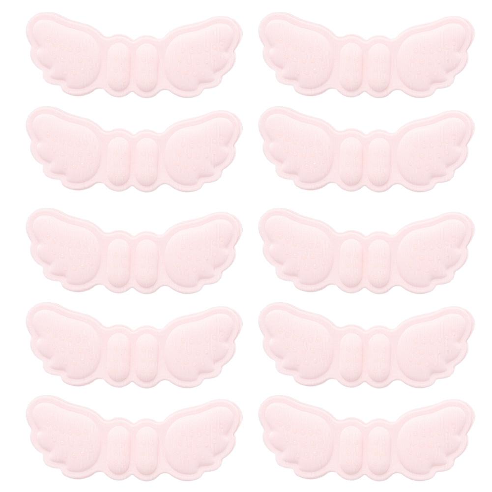 

5 Pair High Heel Sticker Non-Slip Anti Wear Pain Relief Heel Patch Pads Shoes Accessory(Pink, Thick