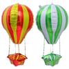 2Pcs Aluminum Foil Balloon Hot Air Balloon Shape Balloons Decor Photo Props Party Decor Balloons