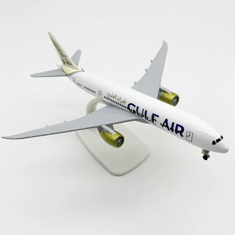 1/400 20CM Alloy Aircraft Model Airplane B787 Gulf Air 787 Metal Airplane Model Gift For Home Interior Decoration