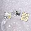 Latin Motivational Slogan Enamel Pins Black Cat Mirror Lion Brooches Cartoon Lapel Badges Spanish Self Love Quotes Jewelry Gift