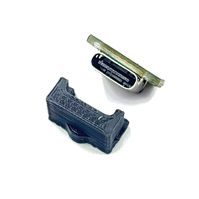 1 Set For  ADVANCE SP GBASP With 3D Printed USB-C USB Type-C Charging Port And Headphone Port