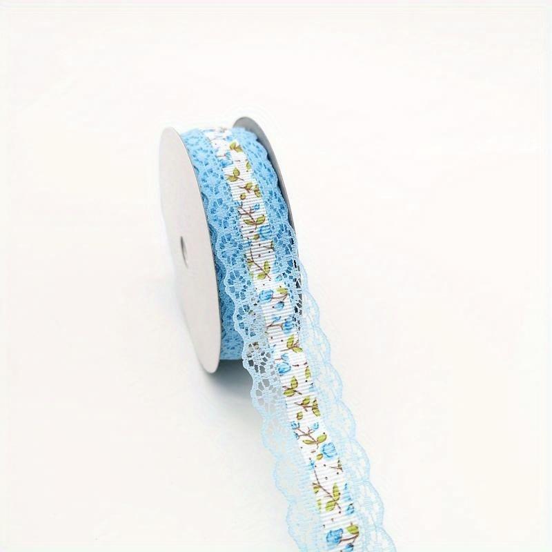 1 Roll 1.82meters 25mm Width Lace Ribbon DIY Crafts Sewing Supplies Gift Wrap Christmas Decoration