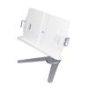 Book Holder Silver Multifunctional Adjustable Height Hands Free Stable Sturdy  Book Stand for