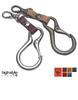 Tochigi Leather Carabiner with Mini Snap Hook SMK Keychain [highstyle] & Club-Type (Antique/Dark Brown)