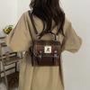 Autumn and winter niche backpack women's new commuter retro versatile backpack mini schoolbag
