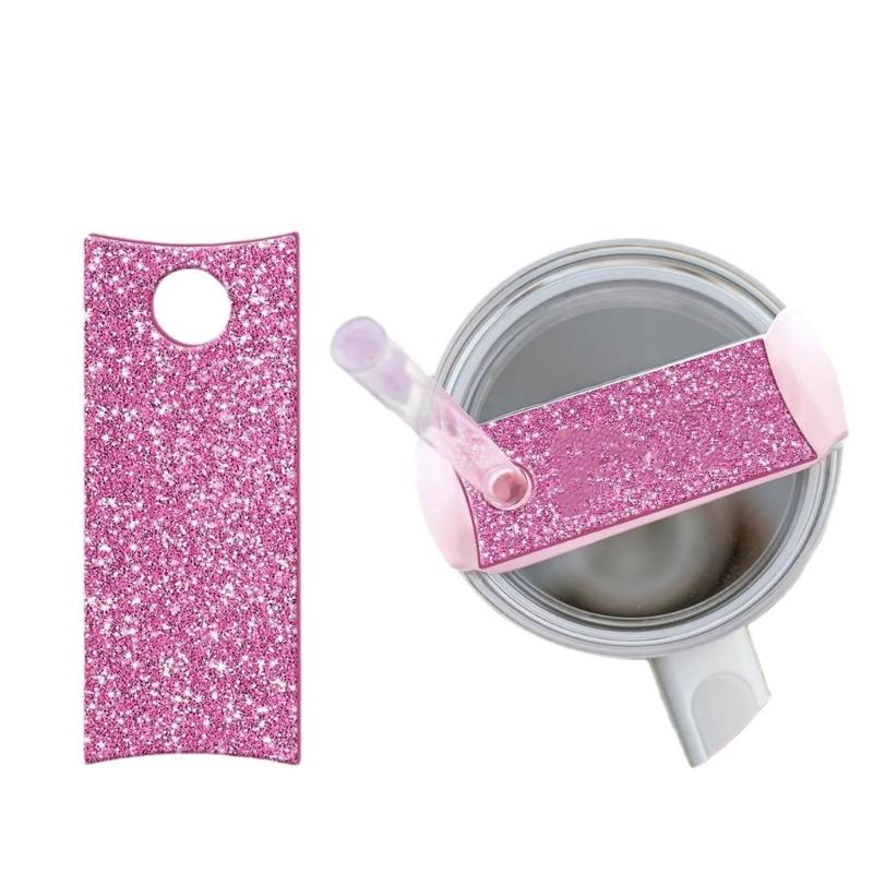 12pcs Acrylic Cup Nameplates Handmade Lid Label for 30/40oz Cups Glitterings Acrylic Name Plate Cards Unique Gift