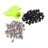100PCS Track Spikes Alloy Steel 1Celsius4 Inch Track Shoe Spikes Replacement with Spike Wrench for Sprint Sports Running