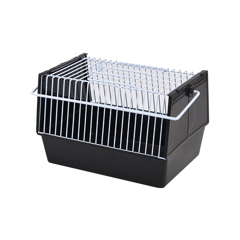 Portable bird cage to carry parrot small bird cage portable cage pillow peony with two feeders birds supplies  WJ1130199