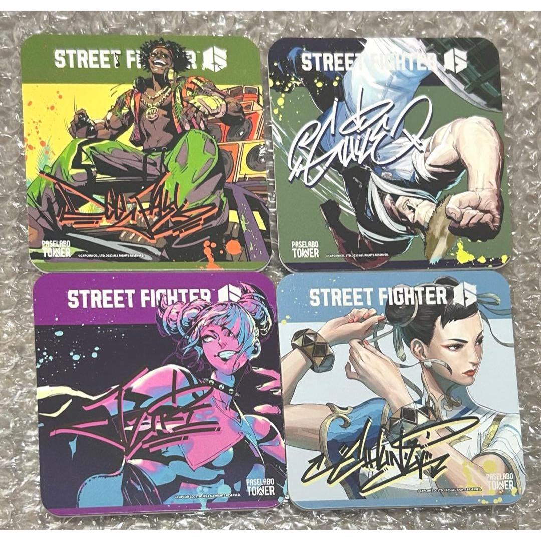 Street Fighter 6 Coaster Pasela Set