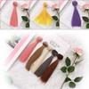 Doll Accessories Straight Synthetic Fiber Wig Hair For Doll