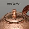 500 ml Teekanne Reines Kupfer Handgefertigt Chinesischer Stil Kessel Kung Fu Tee Trinkgeschirr Tischgeschirr