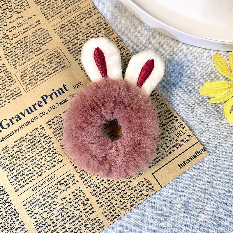 New Women Cute Cat Rubber Bands Elastic Hair Bands Korean Headwear Children For Girls Lovely Animal Hair Accessories Ornaments