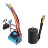 3650 3100KV Brushless Motor Kit 120A ESC Waterproof XT60 Plug Type RC Upgrade Combo for 1/10 1/8 RC Car