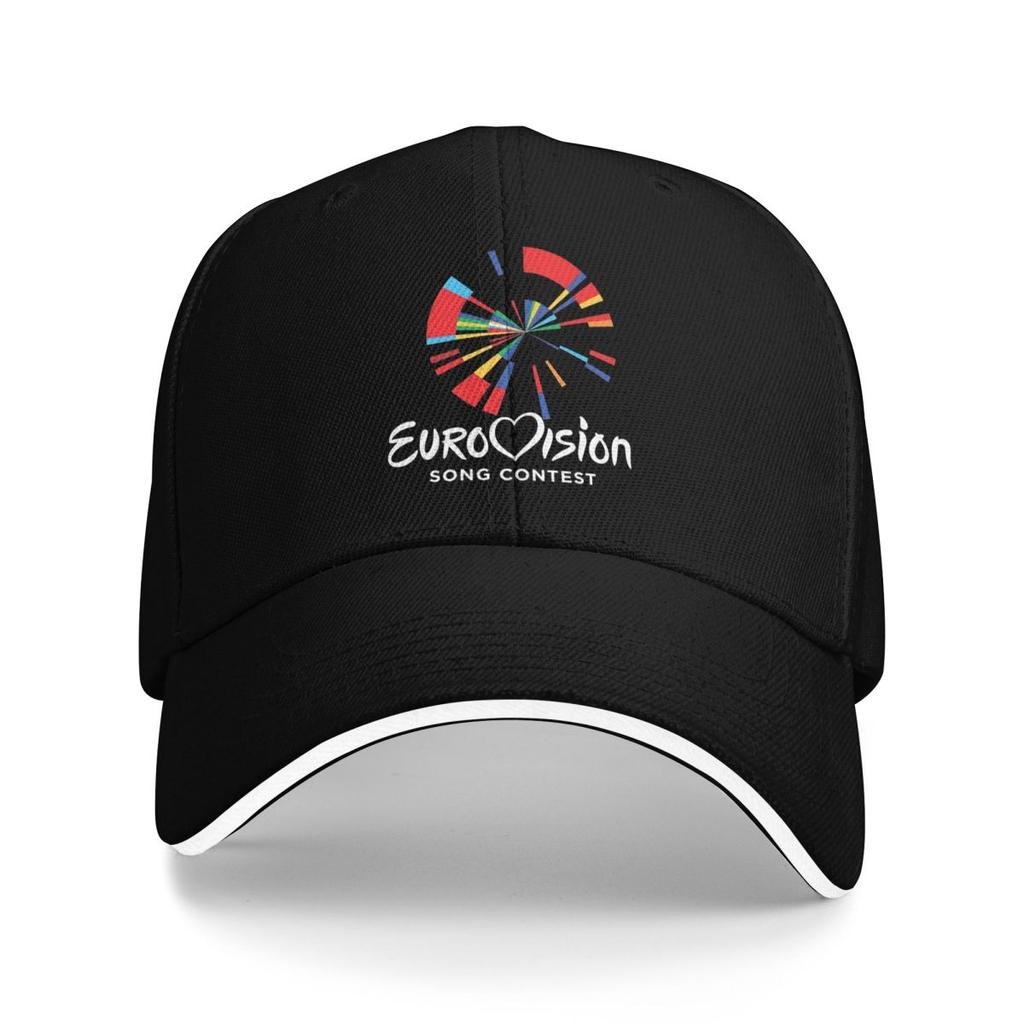 Eurovision Song Contest Logo Basebollkepsar Snapback Basebollkepsar Andningsbar Casual Keps Utomhus Unisex