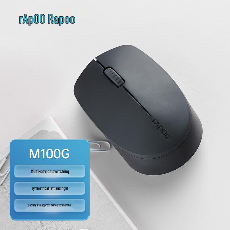 

Rapoo M100G Wireless Multi-Mode Silent Mouse