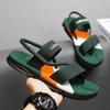 Vietnamese Flip-flops Men's Summer Wear Non-slip Driving Dual-purpose Beach Sandals Personalized Pinch Casual Men's Slippers