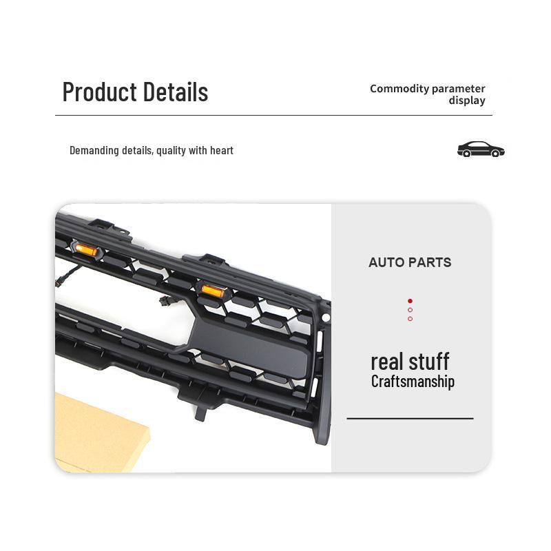 09-12 Toyota RAV4 Modified Front Bumper Grille with Lights